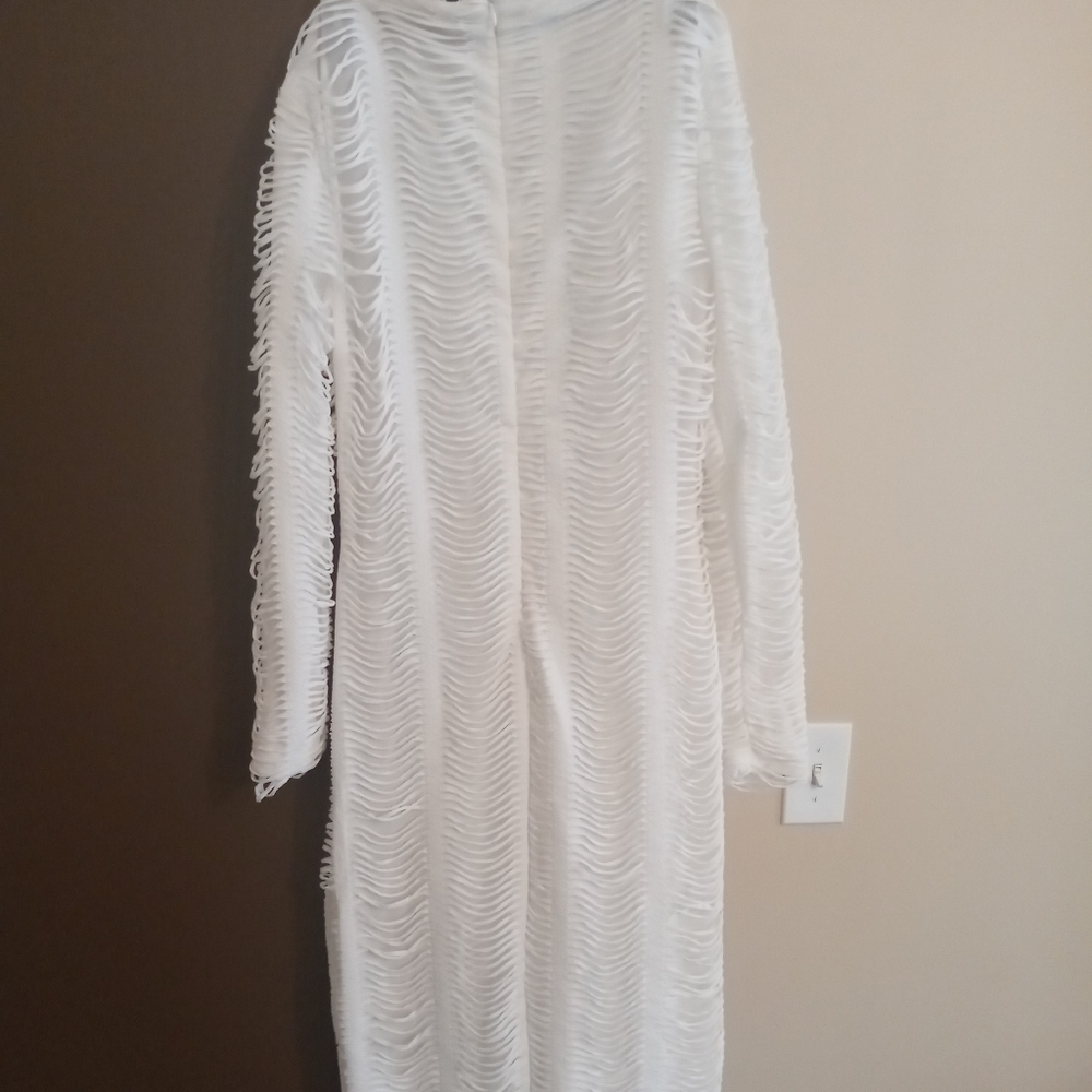 Textured Fabric Dress - Picture 5 of 6